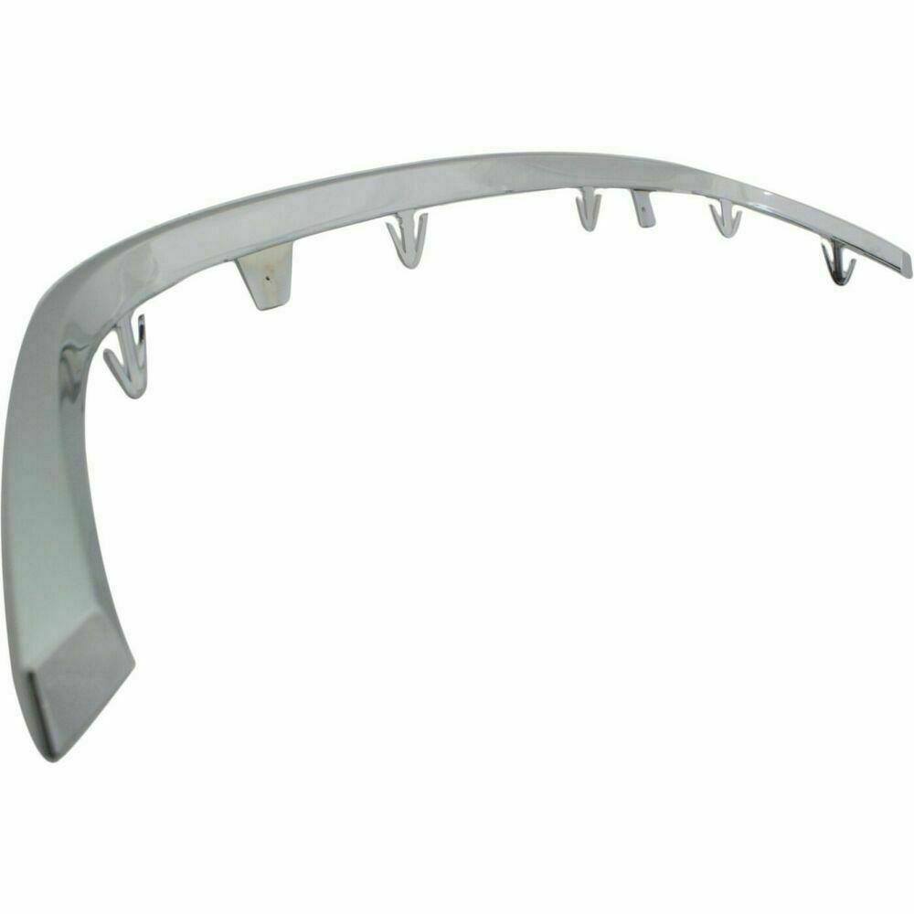 2001-2002 Toyota Corolla Sedan Grille Moulding Chrome , TO1044101. Angle view for visual reference.