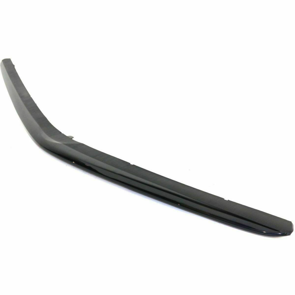 2004-2005 Toyota Prius Bumper Moulding Front Matt-Black , TO1044106. Professional-grade auto body part.
