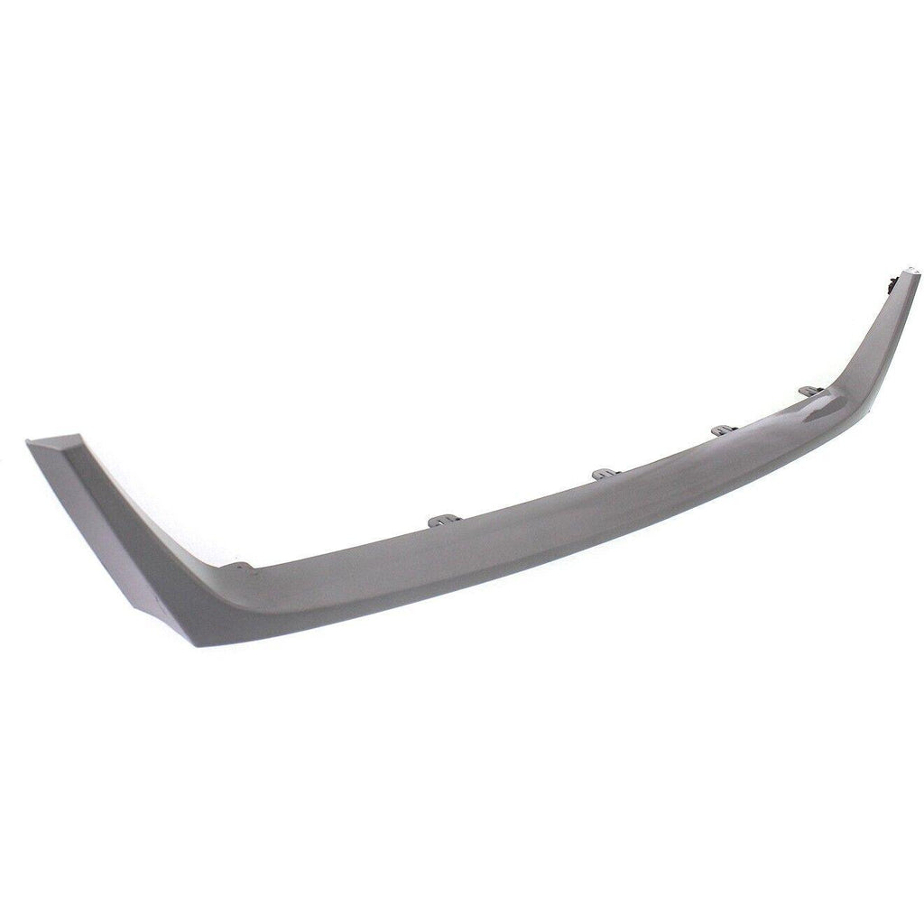 2013-2016 Toyota Venza Grille Lower Lower Moulding Front Painted Silver , TO1044113. OEM-quality exterior component.