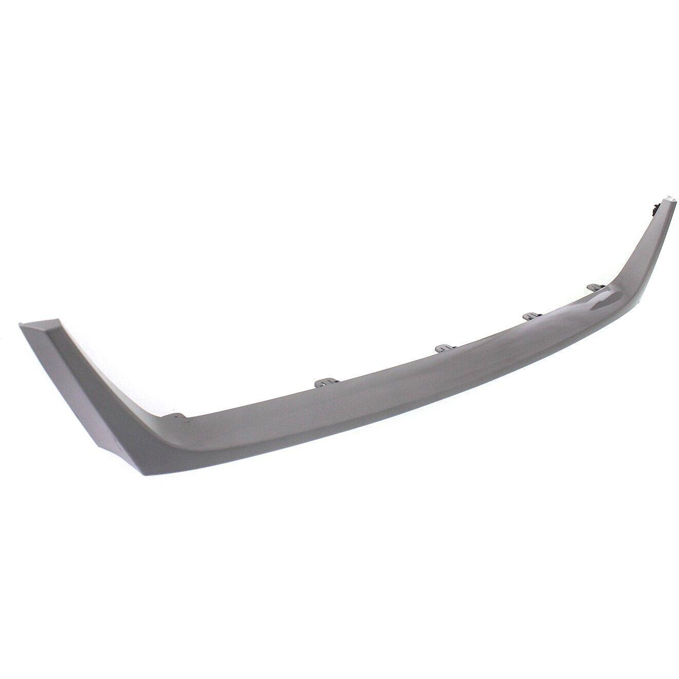 2013-2016 Toyota Venza Grille Lower Lower Moulding Front Painted Silver , TO1044113. OEM-quality exterior component.