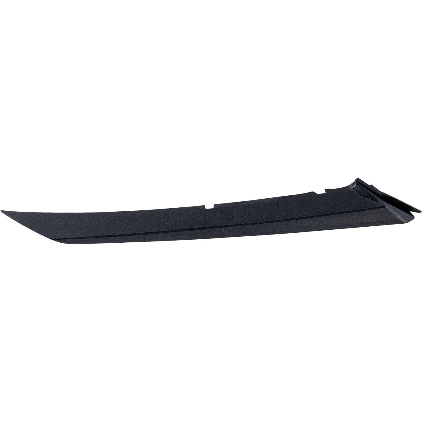 2021-2023 Toyota Camry Bumper Moulding Front Passenger Side Upper , TO1047114. Installed view for reference.