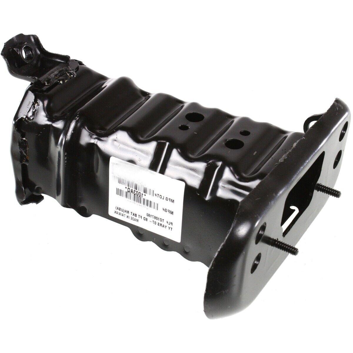 2007-2011 Toyota Yaris Sedan Rebar Bracket Front Driver Side , TO1066160. Professional-grade auto body part.