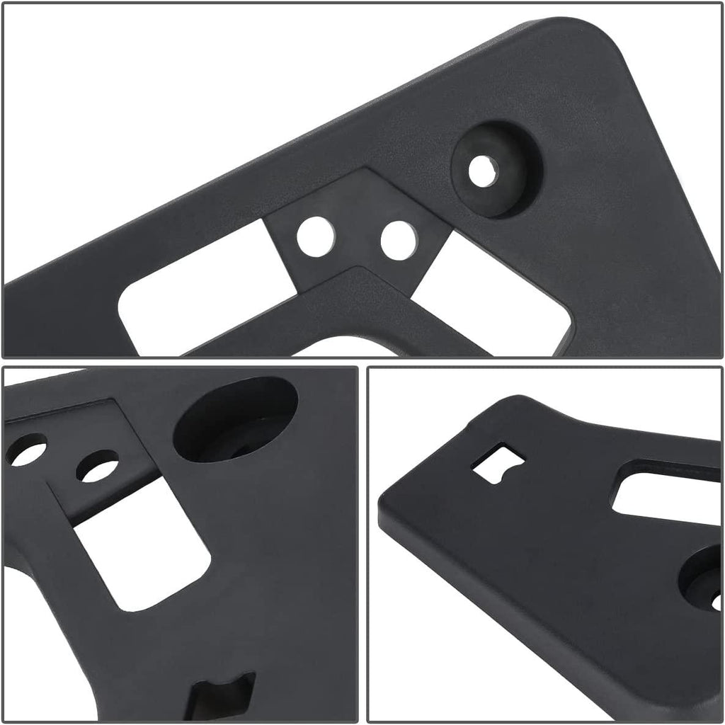2016-2018 Toyota Prius License Plate Bracket Front Texture Black , TO1068135. Replacement part ready for install.