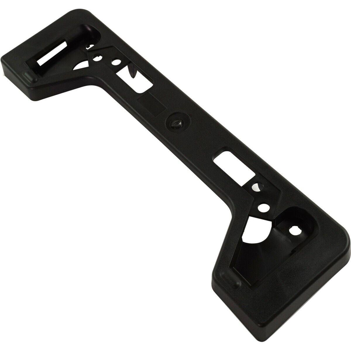 2017-2022 Toyota Prius Prime License Plate Bracket Front With Mounting Hardware , TO1068153. Angle view for visual reference.