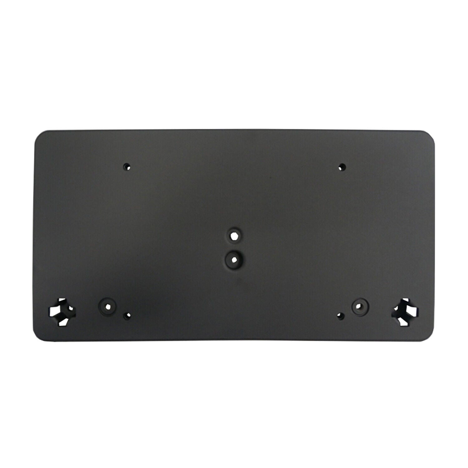 2020-2023 Toyota GR SUPRA License Plate Bracket Front With Mounting Hardware , TO1068168. Side view of the replacement part.