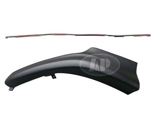 2003-2004 Toyota Corolla Sedan Bumper Spoiler Front Driver Side Sport Model , TO1093108. OEM-style replacement.