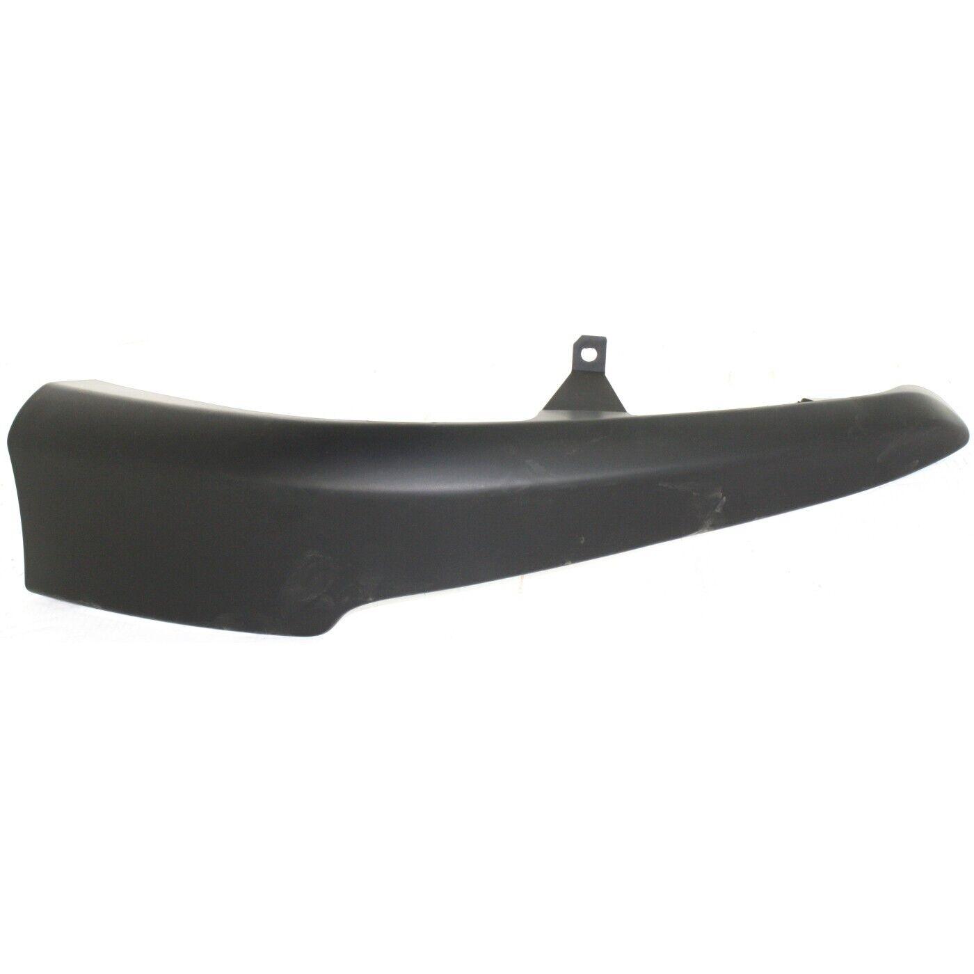 2009-2010 Toyota Corolla Sedan Bumper Spoiler Front Primed S-Xrs Driver Side , TO1093118. Side view of the replacement part.