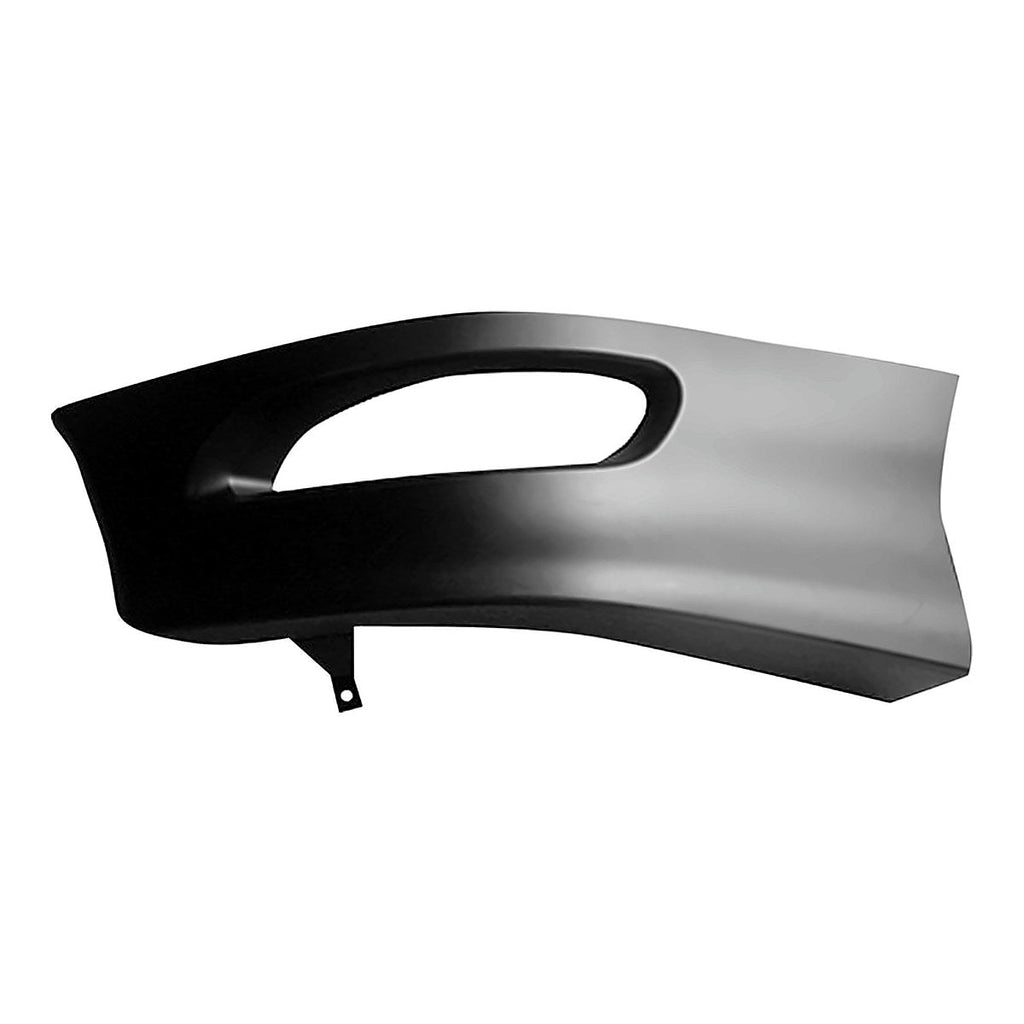 2005-2008 Toyota Corolla Sedan Front Driver Side Bumper Spoiler, to1093122. Front view.
