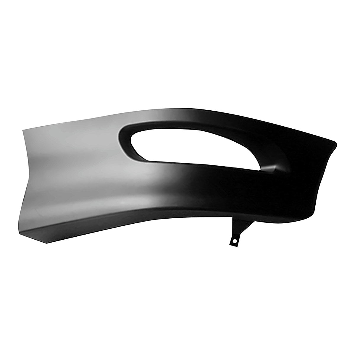 2005-2008 Toyota Corolla Sedan Front Passenger Side Bumper Spoiler, to1093123. Front view.