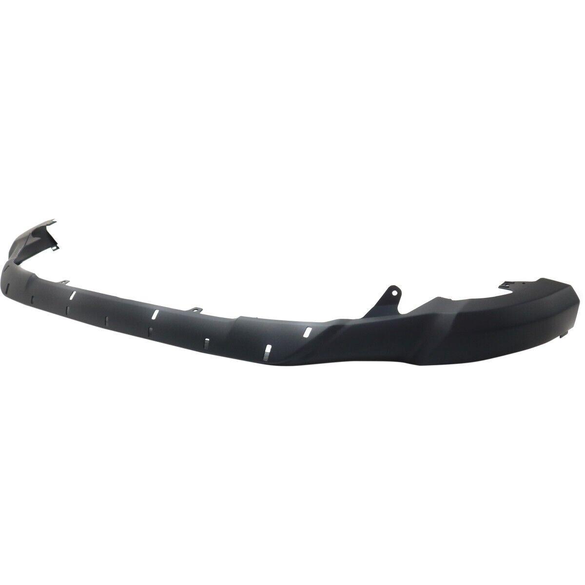 2016-2018 Toyota Rav4 Valance Front Se Model With Skid Plate Matte Black , TO1095209. OEM-style replacement.