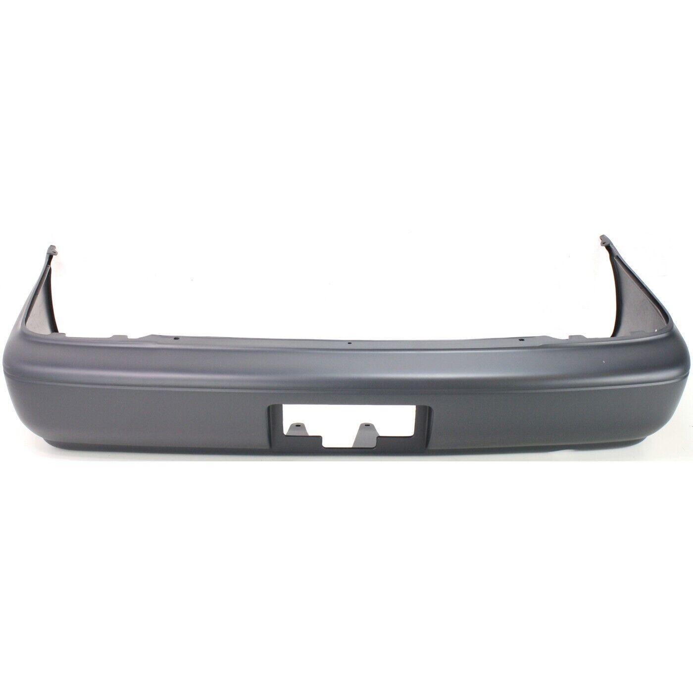 1993-1997 Toyota Corolla Sedan Rear Bumper Primed , TO1100174. High-strength and long-lasting.