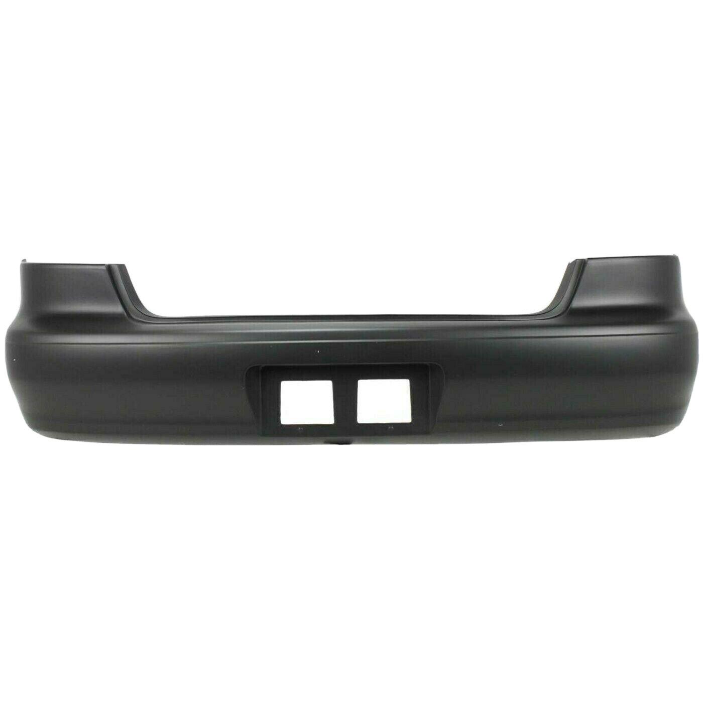 1998-2002 Toyota Corolla Sedan Rear Bumper Primed , TO1100185. OEM-quality exterior component.