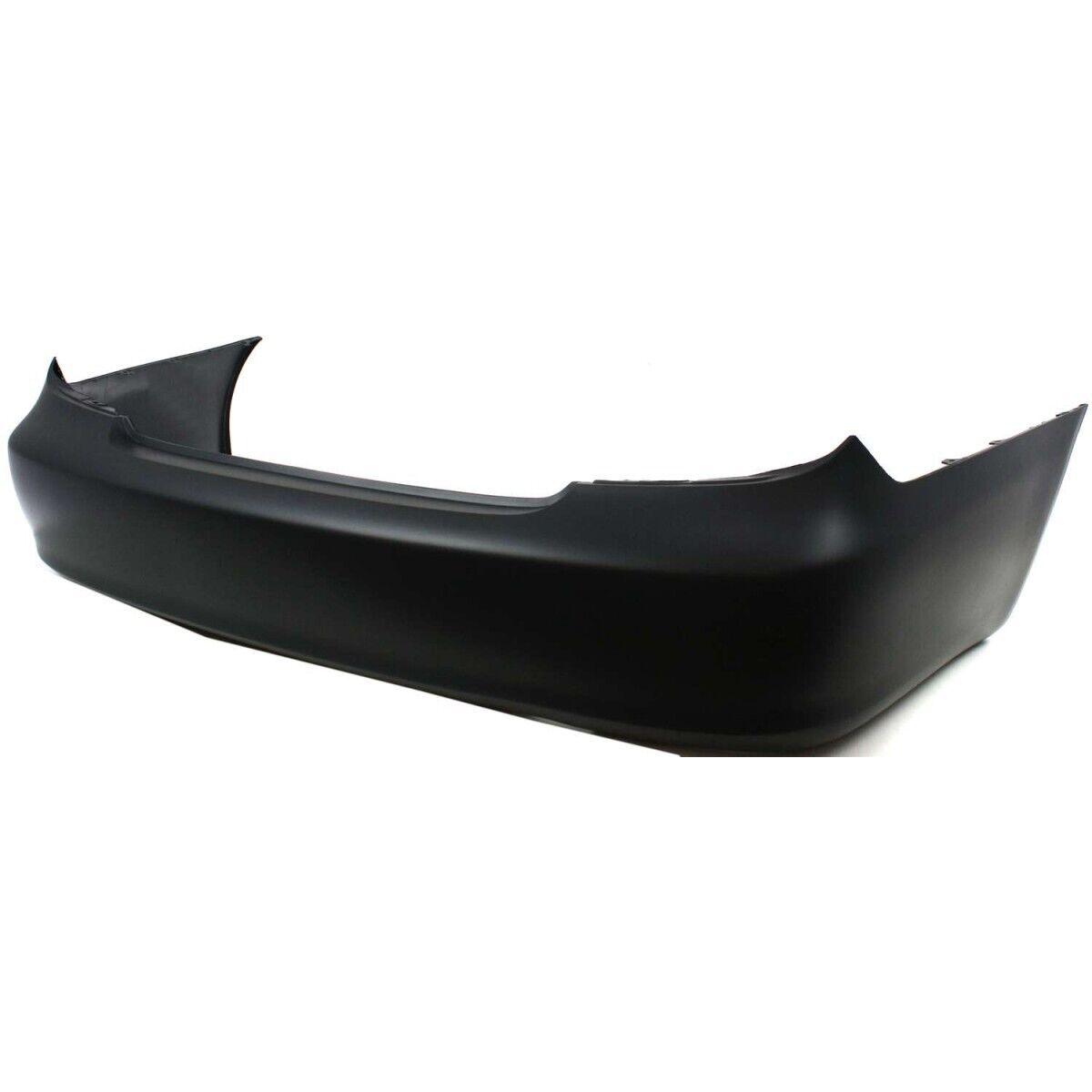 2002-2006 Toyota Camry Rear Bumper Primed , TO1100203. Side view of the replacement part.