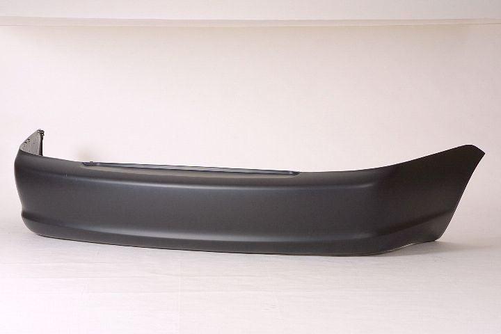 2003-2005 Toyota Echo Rear Bumper Without Spoiler Primed Cpe/Sdn , TO1100212. Installed view for reference.