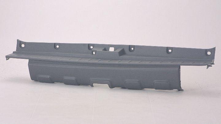 2003-2005 Toyota 4Runner Rear Bumper Primed Center Section , TO1100214. Side view of the replacement part.