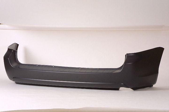 2004-2010 Toyota Sienna Rear Bumper Primed Without Sensors , TO1100229. OEM-quality exterior component.
