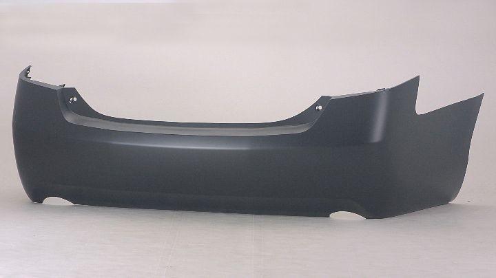 2007-2011 Toyota Camry Rear Bumper Primed 6 Cyl Le/Xle/Base , TO1100244. OEM-quality exterior component.