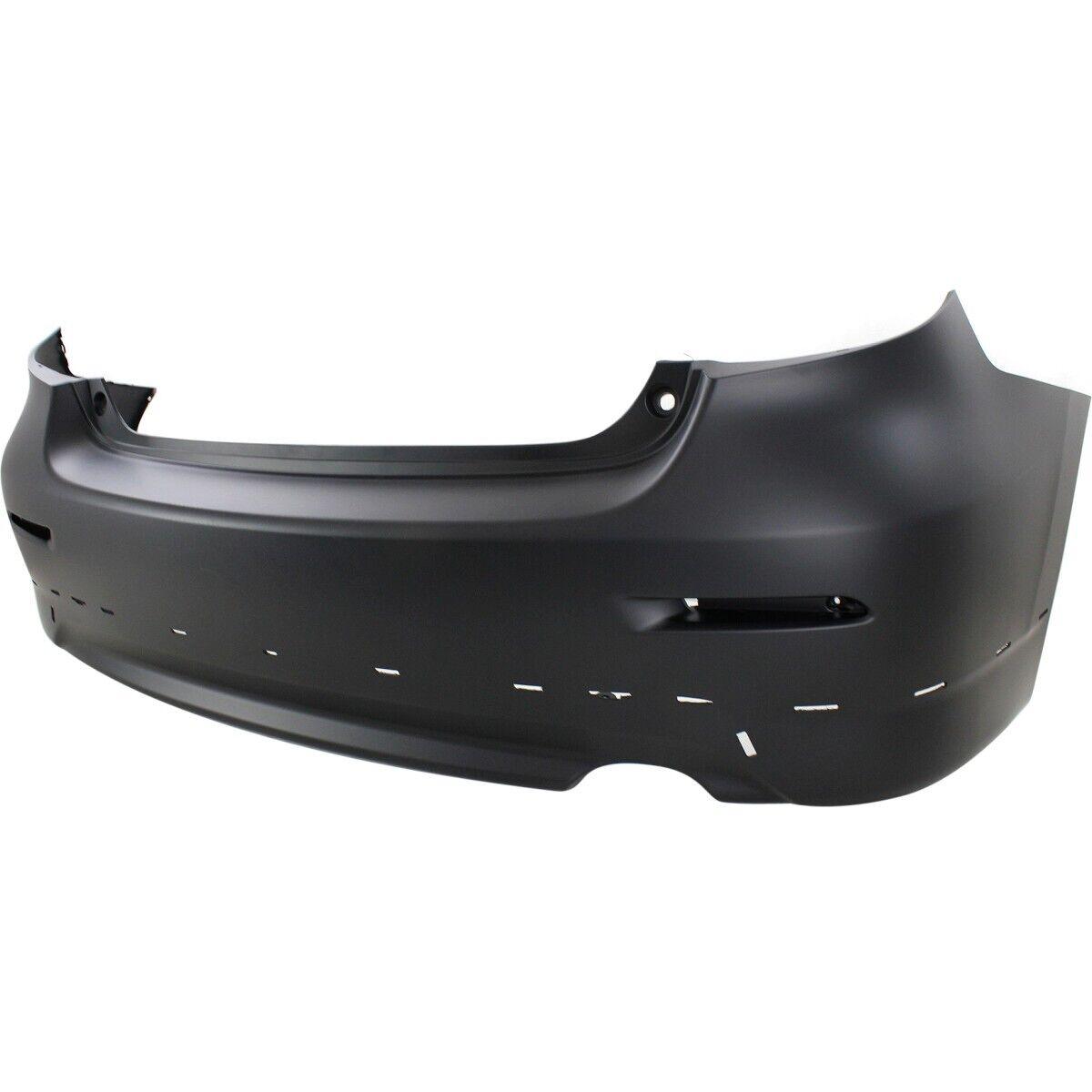 2009-2010 Toyota Matrix Rear Bumper Primed With Spoiler Hole , TO1100267. High-quality aftermarket part.