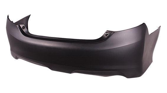 2014 Toyota Camry Hybrid Rear Bumper Primed Se , TO1100297. Angle view for visual reference.