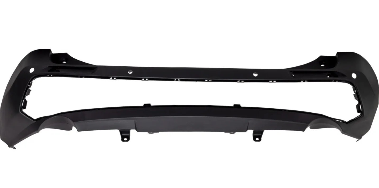 2019-2023 Toyota Rav4 Rear Bumper With Park Assist Sensor/Separate Lower , TO1100349. Designed for OEM alignment.
