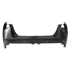 2019-2022 Toyota Prius Rear Upper Bumper Primed With Sensor , TO1100352. Professional-grade auto body part.