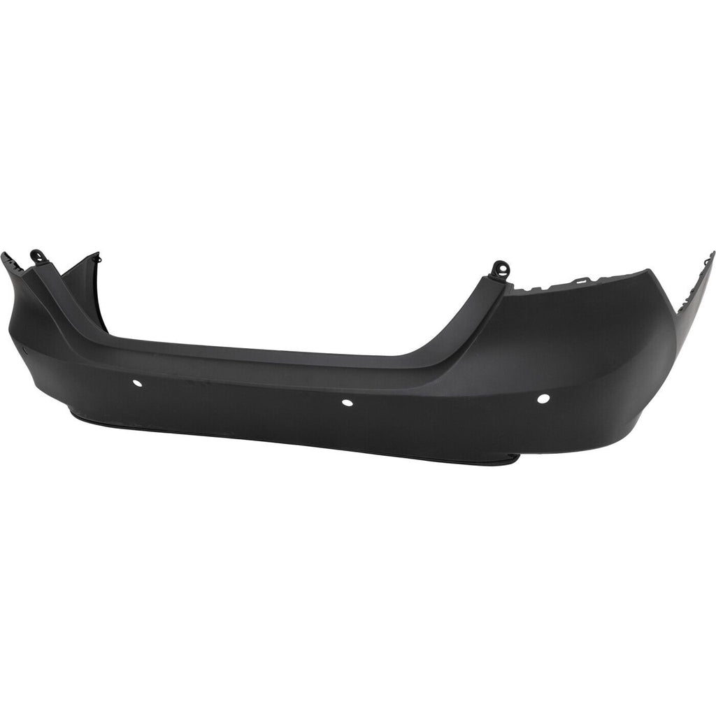 2021-2023 Toyota Camry Rear Bumper Primed Without Blind Spot With Sensor Xle , TO1100359. Durable and impact-resistant.