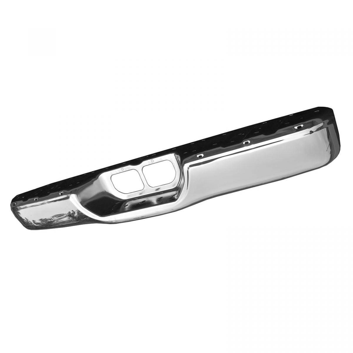 2000-2006 Toyota Tundra Rear Bumper Face Bar Chrome Standard Bed , TO1102229. Designed for OEM alignment.