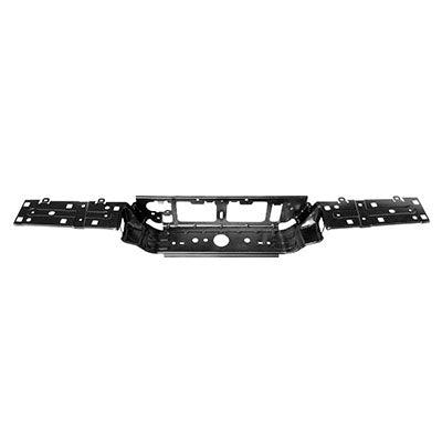 2016-2023 Toyota Tacoma Rear Bumper Face Bar Center , TO1102249. Angle view for visual reference.