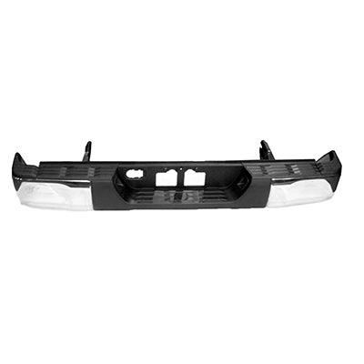 2014-2021 Toyota Tundra Rear Bumper Assy Without Sensor Hole Chrome , TO1103119. Exact fit for vehicle restoration.