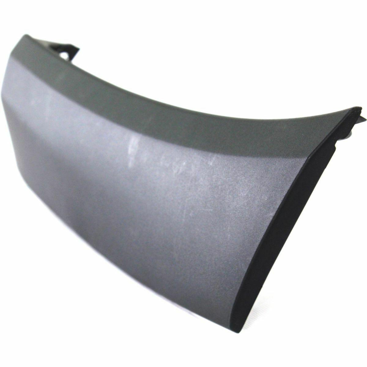 2010-2012 Toyota 4Runner Bumper End Rear Driver Side Matte-Black Without Chrome Trim , TO1104119. Exact fit for vehicle restoration.