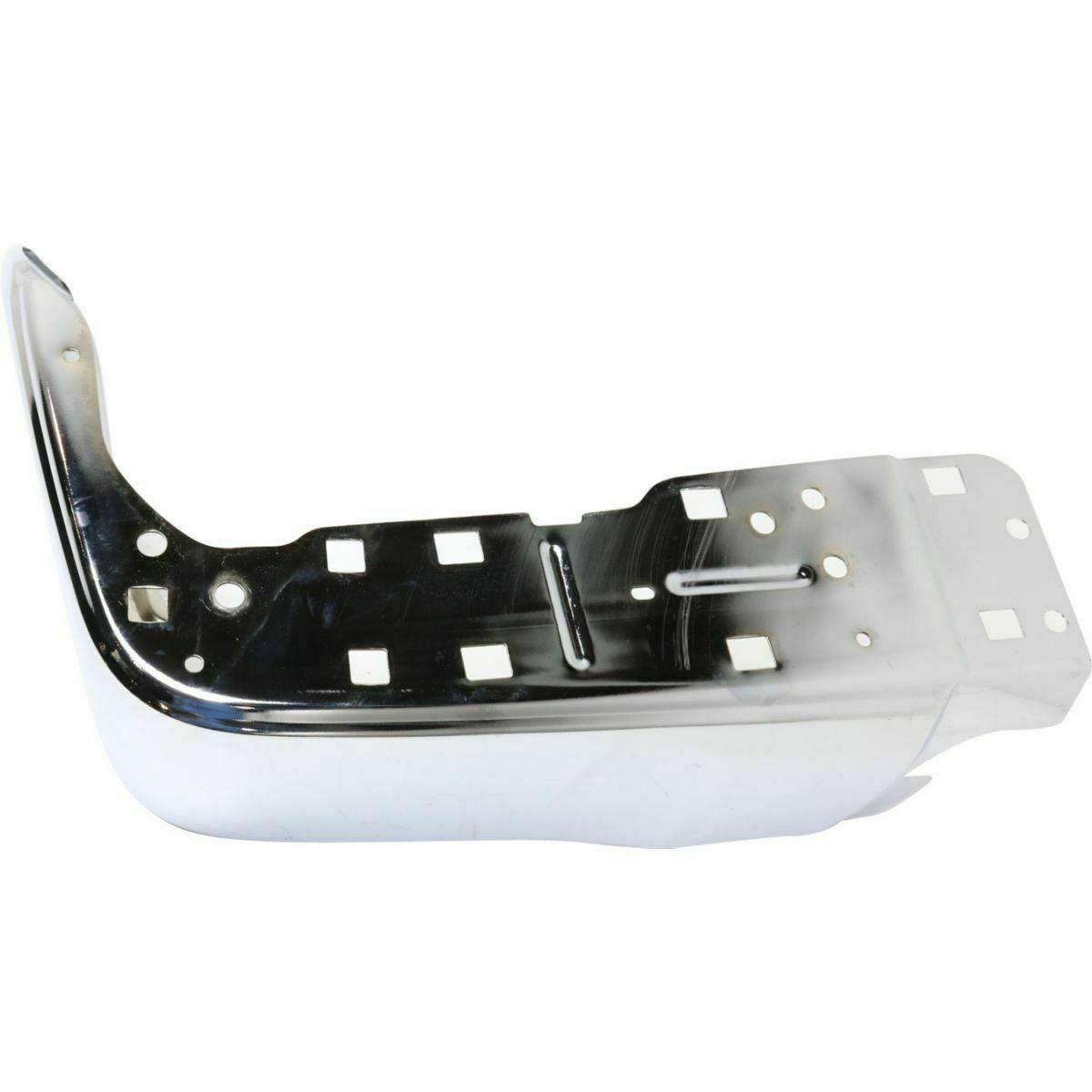 2014-2021 Toyota Tundra Bumper End Rear Driver Side Chrome Without Sensor Hole , TO1104123. Precision fitment for collision repair.