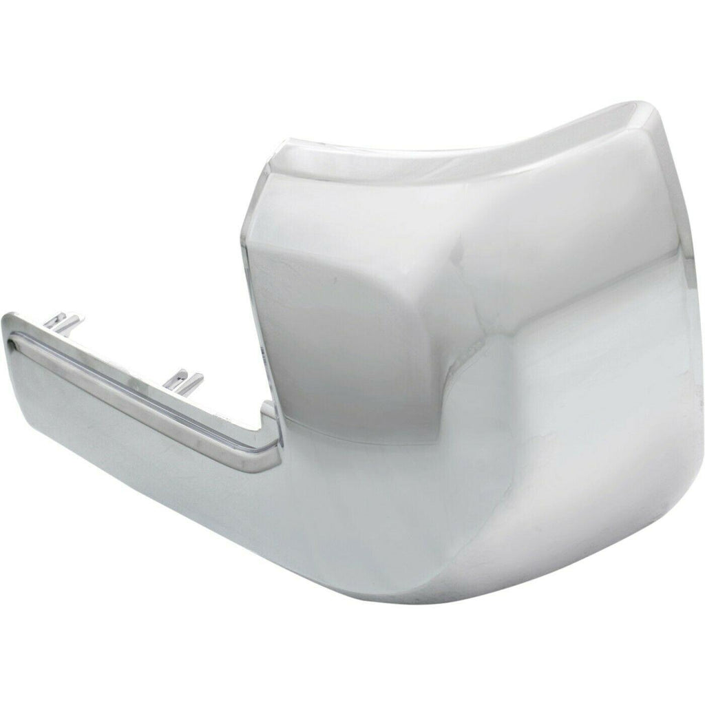 2016-2023 Toyota Tacoma Bumper End Rear Passenger Side Without Hole Chrome , TO1105131. Perfect fit and finish.