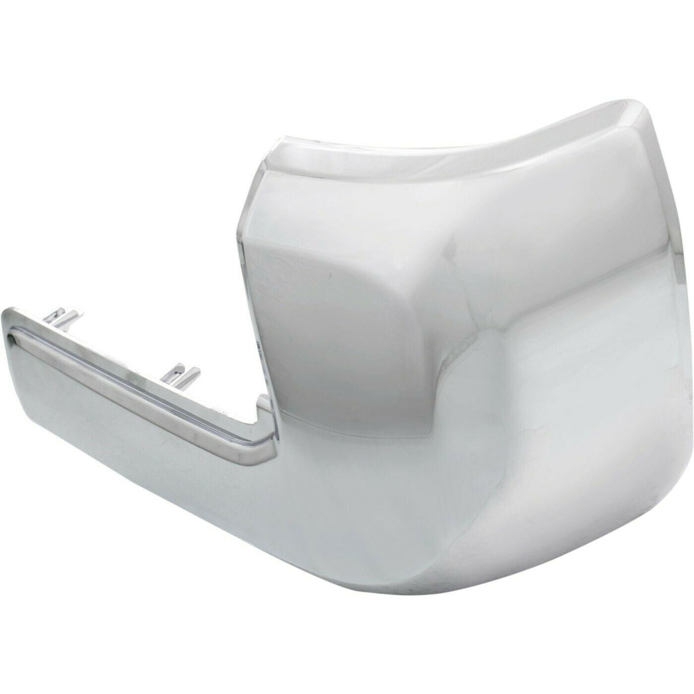 2016-2023 Toyota Tacoma Bumper End Rear Passenger Side Without Hole Chrome , TO1105131. Perfect fit and finish.