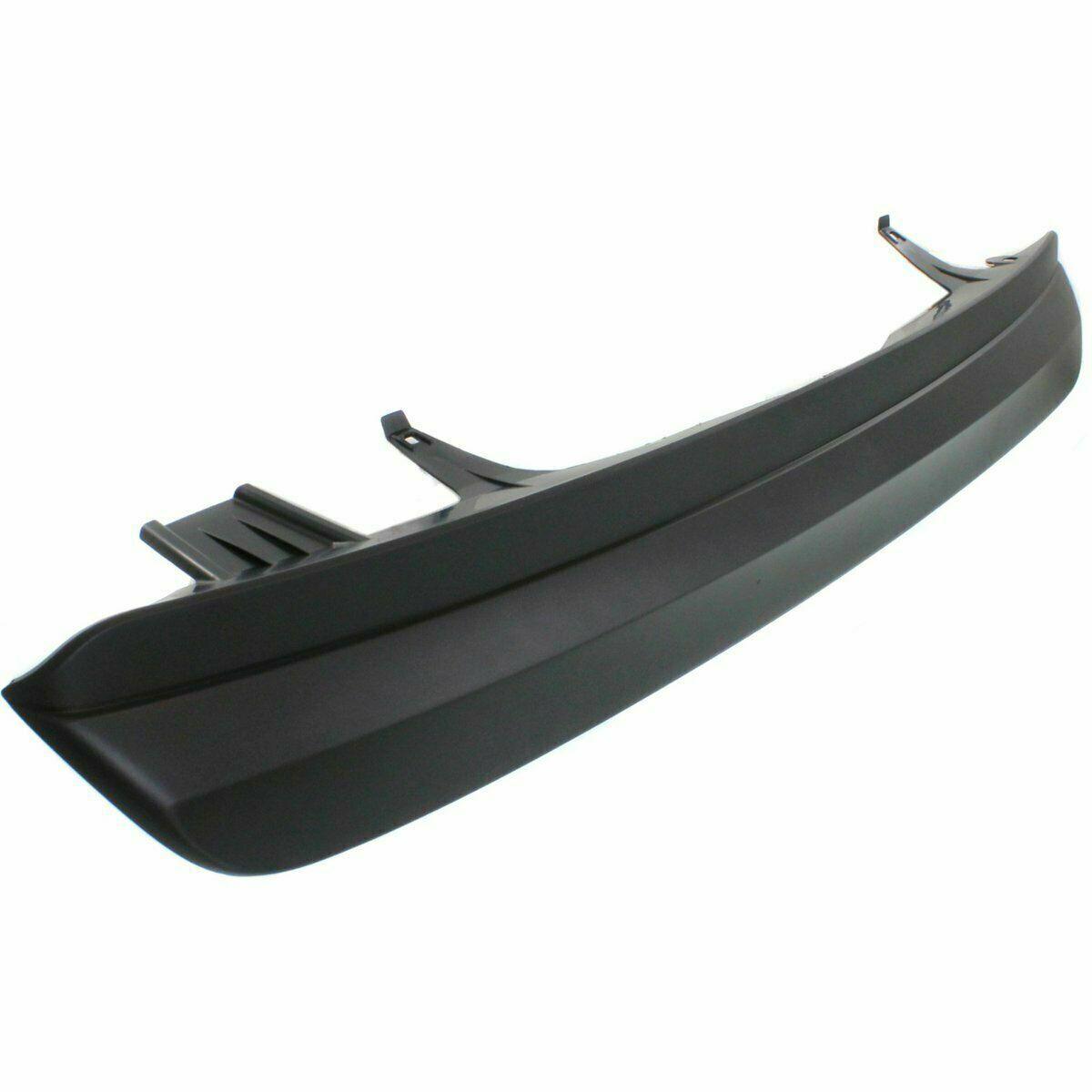 2011-2013 Toyota Highlander Rear Lower Bumper Black Textured , TO1115102. Angle view for visual reference.