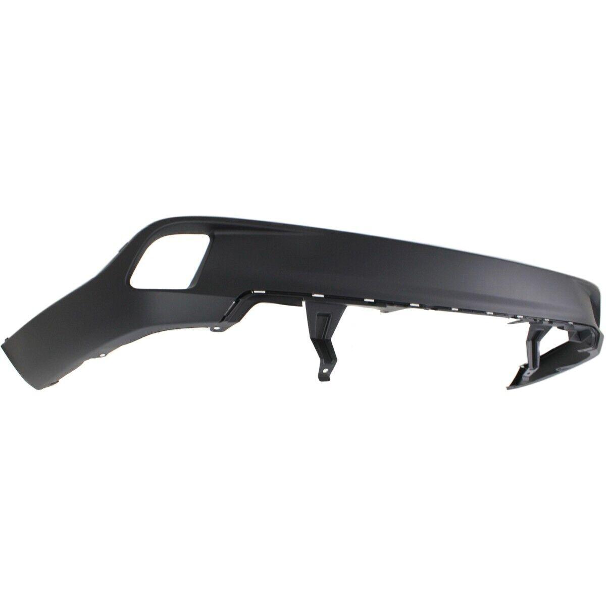 2014-2019 Toyota Highlander Rear Lower Bumper Textured , TO1115104. Exact fit for vehicle restoration.