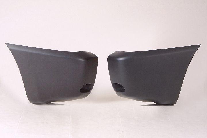 2001-2005 Toyota Rav4 Rear Bumper Primed Without Wheel Opening Flare Driver Side , TO1116102. OEM-quality exterior component.