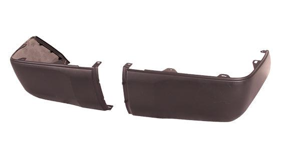 2014-2021 Toyota Tundra Bumper End Rear Driver Side Matte Black Without Sensor Hole , TO1116108. Durable and impact-resistant.