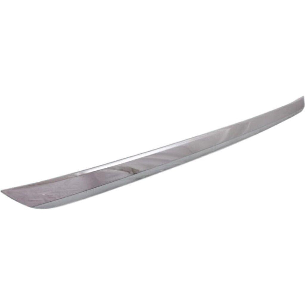 2011-2013 Toyota Highlander Bumper Moulding Rear Chrome , TO1144100. Designed for OEM alignment.