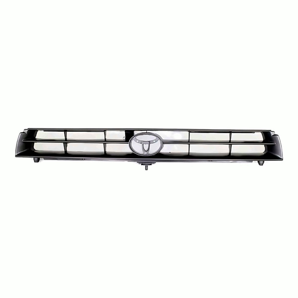 1992-1994 Toyota Camry Grille Silver, to1200124. Front view.