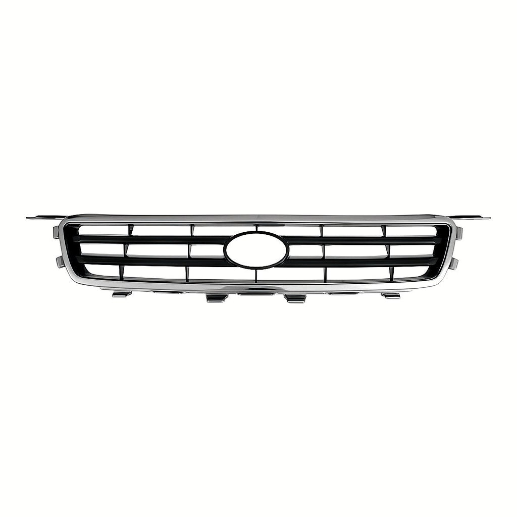 2000-2001 Toyota Camry Grille Chrome, to1200225. Front view.