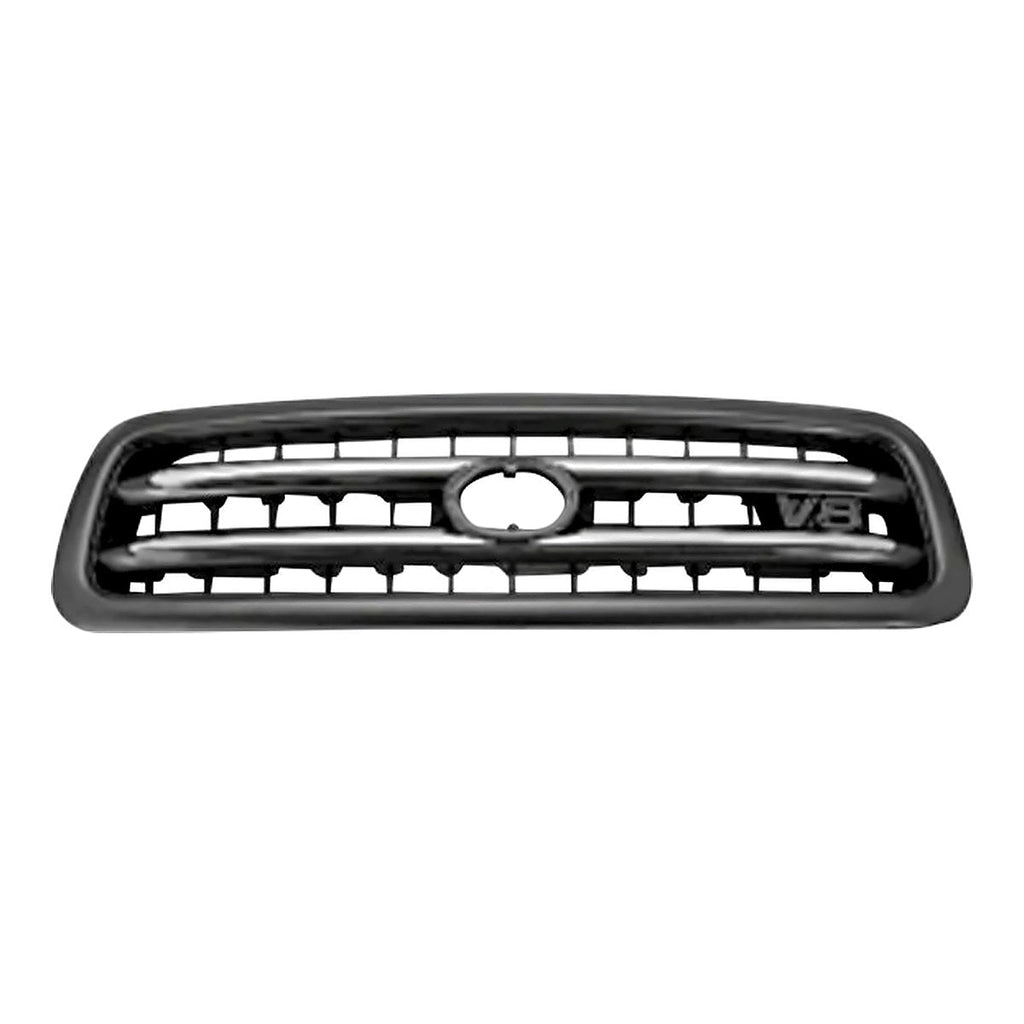2001-2004 Toyota Sequoia Grille W Chrome, to1200243. Front view.