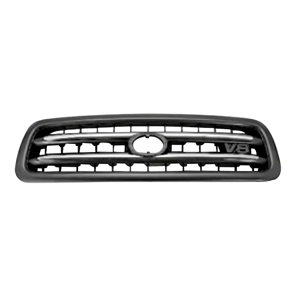 2001-2004 Toyota Sequoia Grille W Chrome, to1200243. Front view.
