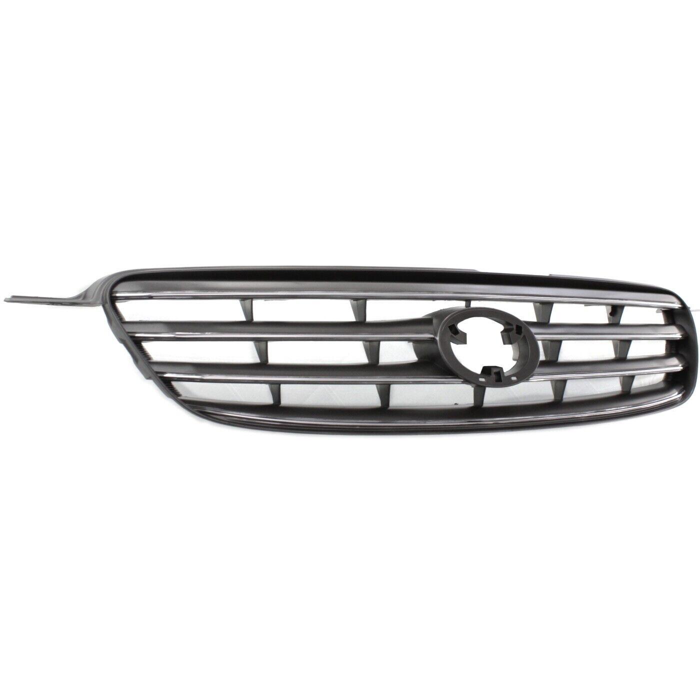 2003-2004 Toyota Corolla Sedan Grille Chrome/Black , TO1200244. Replacement part ready for install.