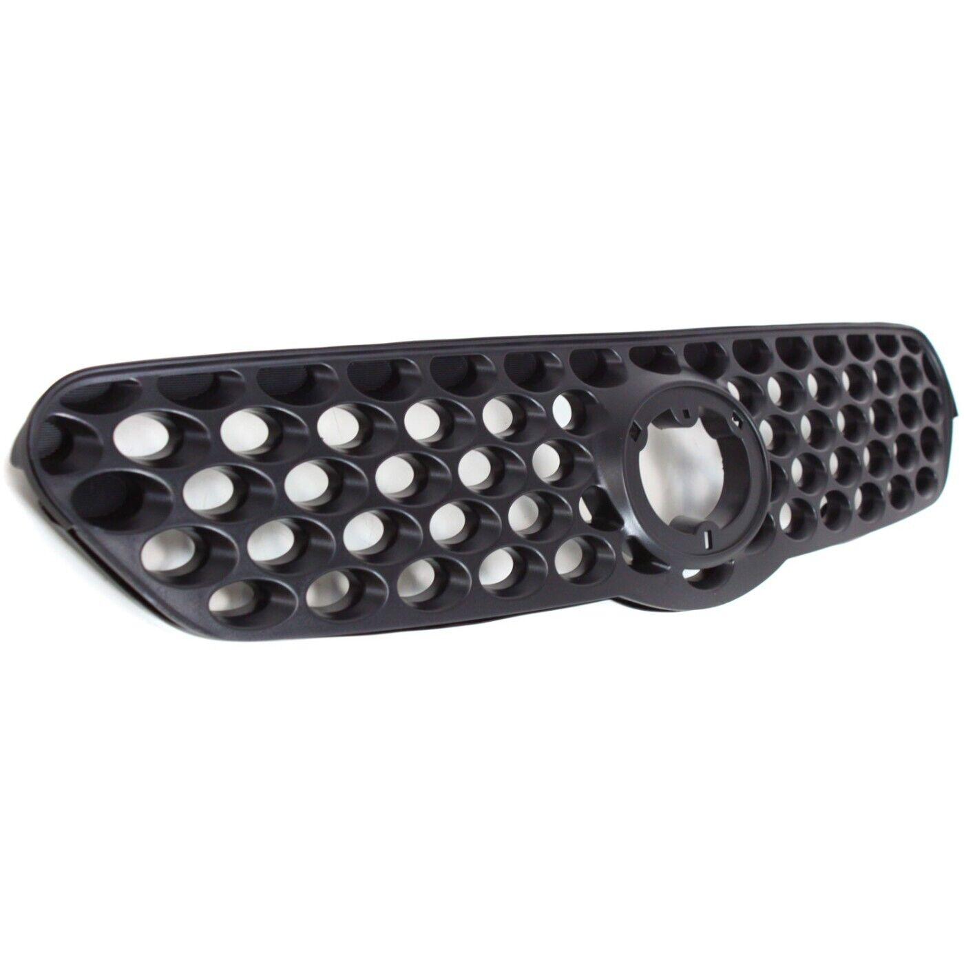 2003-2004 Toyota Matrix Grille Matte-Black With Bracket , TO1200256. Angle view for visual reference.