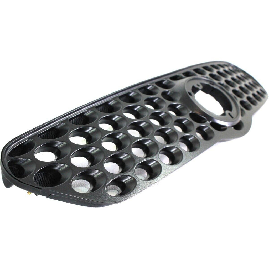 2003-2008 Toyota Matrix Grille Matte-Black Without Bracket , TO1200258. Angle view for visual reference.