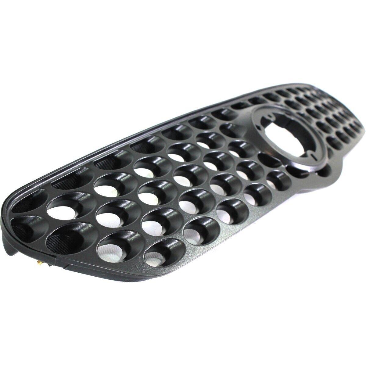 2003-2008 Toyota Matrix Grille Matte-Black Without Bracket , TO1200258. Angle view for visual reference.