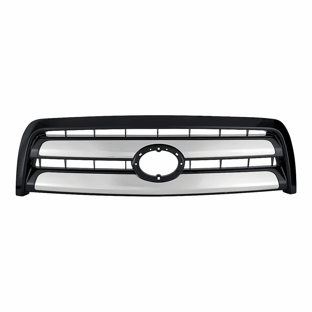 2003-2006 Toyota Tundra Grille Chrome Black, to1200262. Front view.