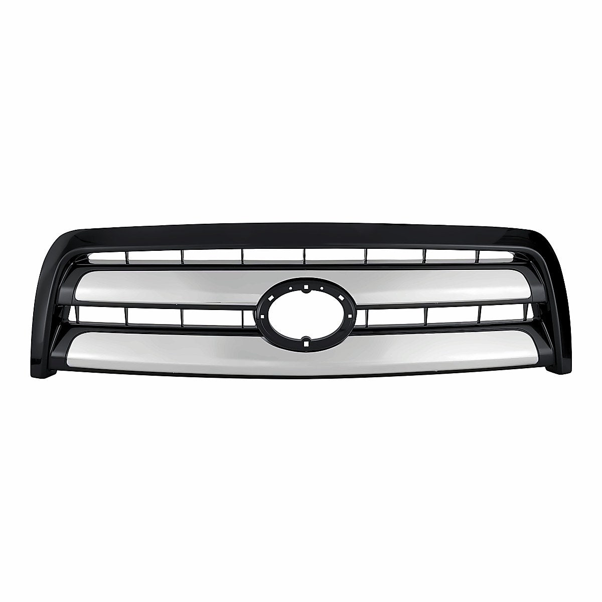2003-2006 Toyota Tundra Grille Chrome Black, to1200262. Front view.