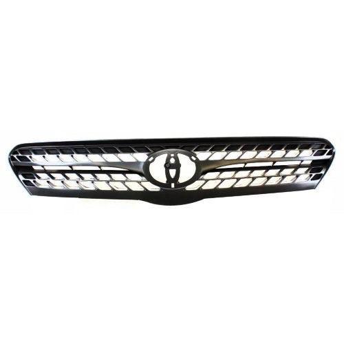 2005-2008 Toyota Matrix Grille Black , TO1200272. Factory-style replacement part.