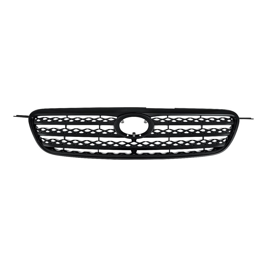 2005-2006 Toyota Corolla Sedan Grille Black, to1200280. Front view.